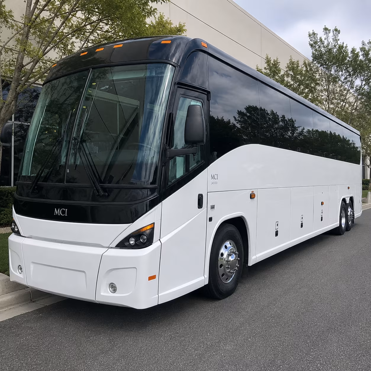 charter buses for large wedding groups traveling across oakland county