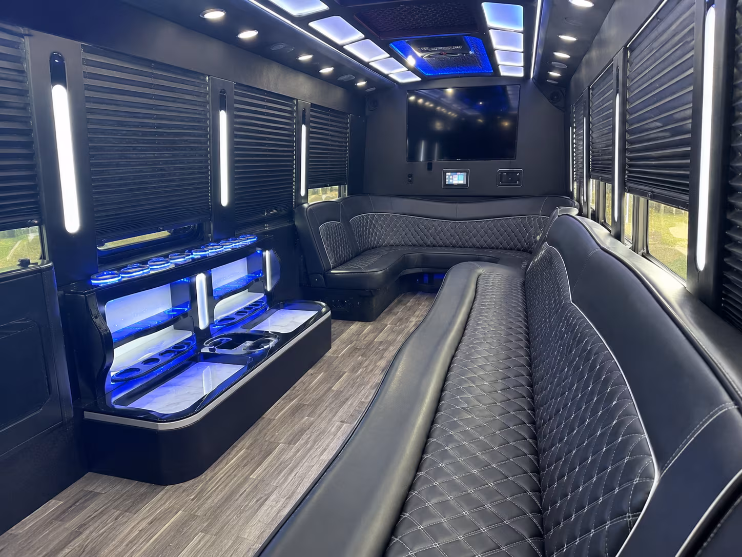 prom night party bus rentals for groups hitting royal oak and ferndale