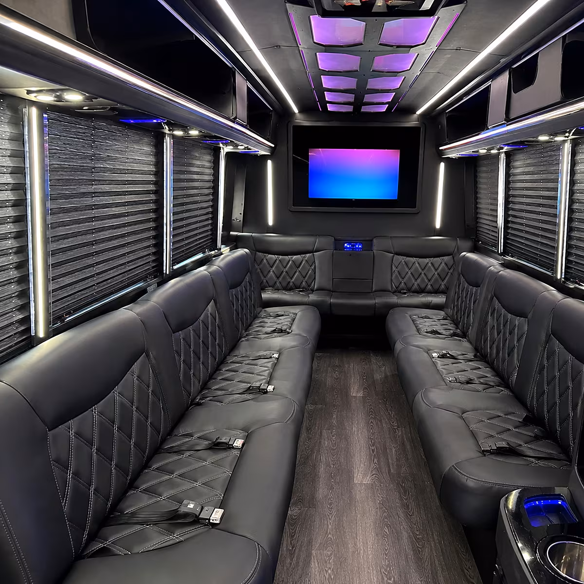 southfield party bus inside