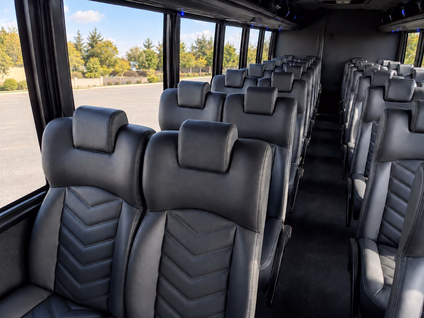 southfield religious group transportation onboard seating