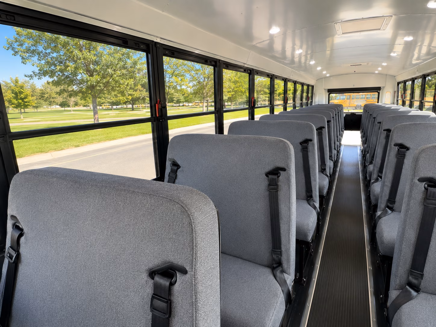 southfield school bus inside