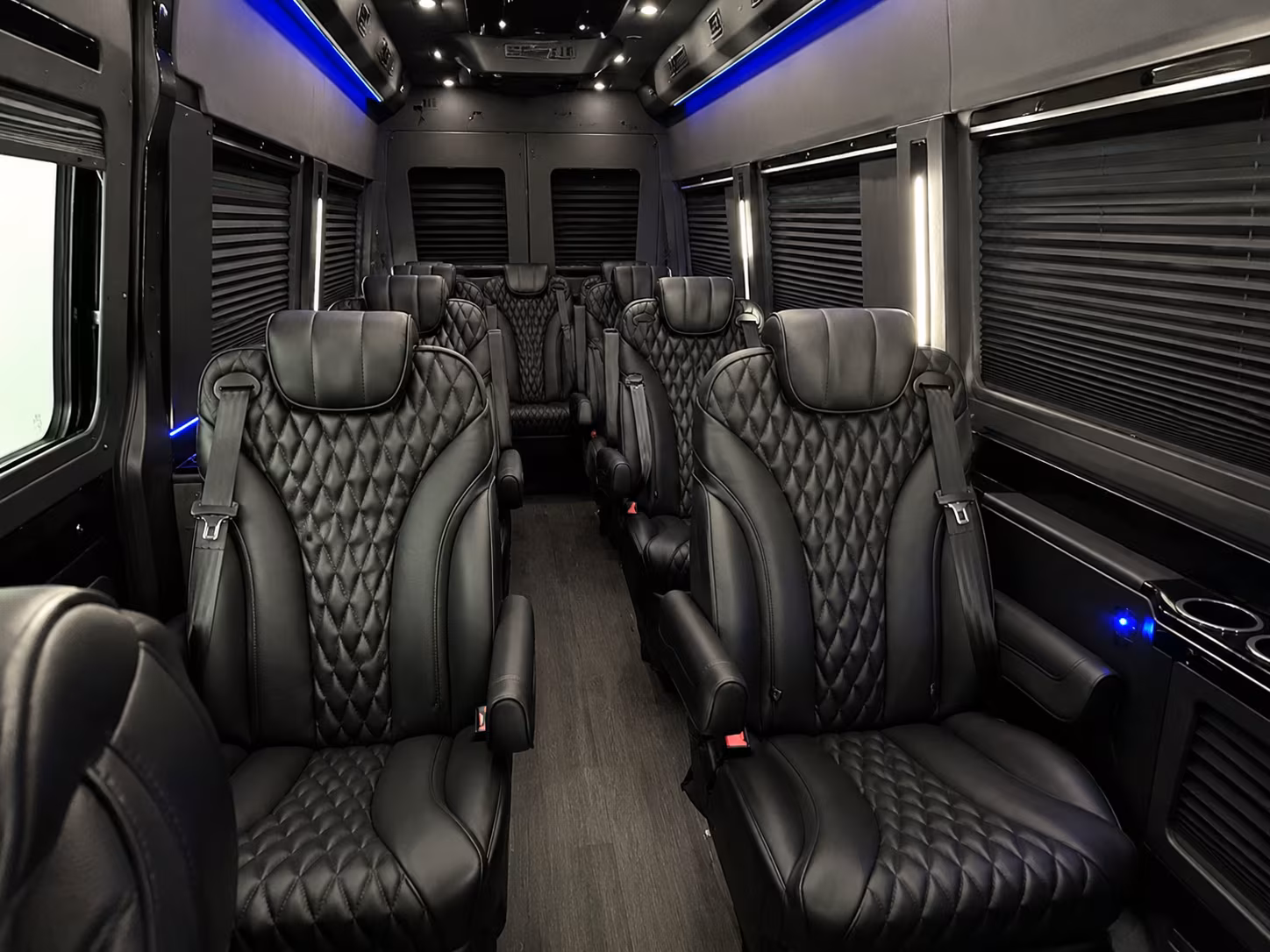 southfield sprinter van with driver interior
