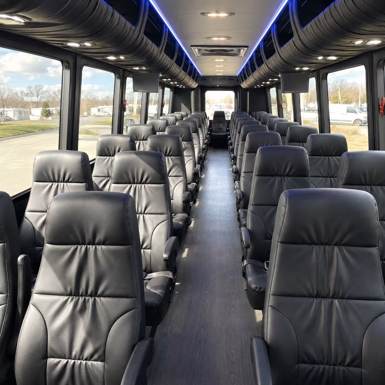 southfield wedding transportation onboard seating