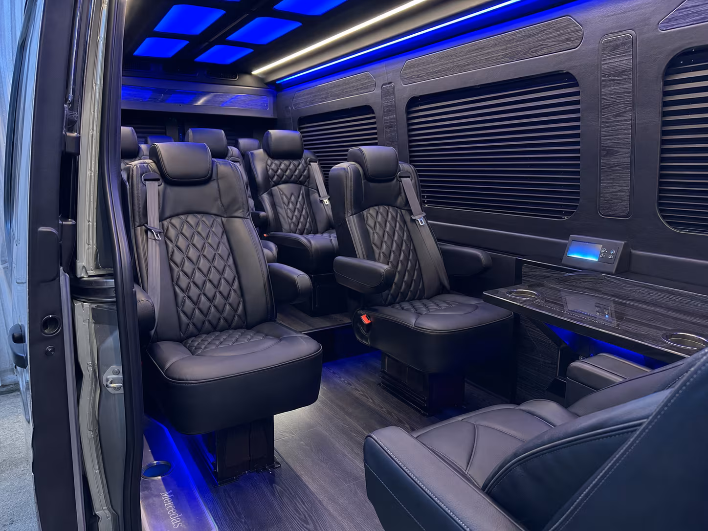 sprinter van transportation for groups and events across southfield